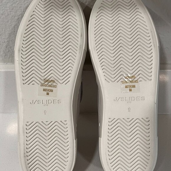 J Slides Suede Slip On Platform Sneaker - Picture 5 of 5